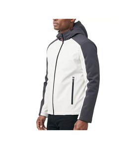 Veste de sport Softshell chaude et imperméable avec fermeture à glissière en fourrure de mouton pour les activités de plein air en hiver - Product Image 4
