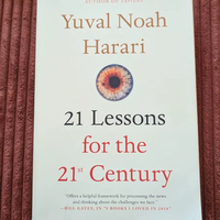 21 leçons pour le 21e siècle par Yuval Noah Harari |   Fiction stimulante et révélatrice de profondeur, édition brochée, 400-500 pages