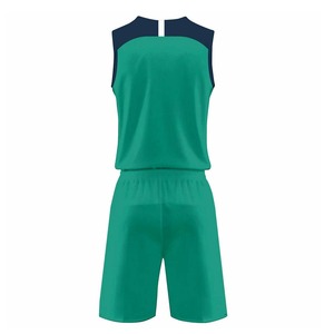 Sublimación de alta calidad con sus diseños personalizados uniforme de voleibol negro y azul único - Product Image 3