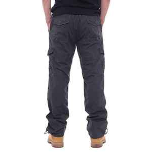 Pantalon cargo de jogging avec poches pour hommes de taille plus personnalisé en gros Style décontracté respirant à séchage rapide style vierge personnalisable - Product Image 3