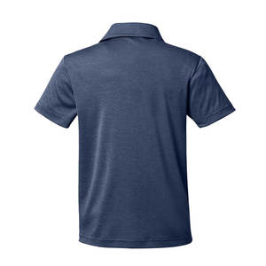 Polo été école uniforme chemises piqué jeunesse athlétique (RD1 9-10 ans) garçons boutonné décontracté à manches courtes polo à col - Product Image 2