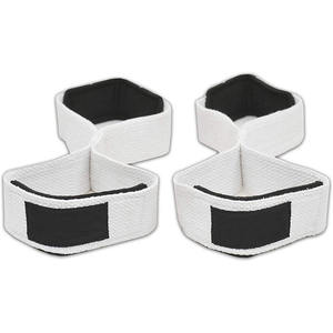 Votre Logo Couleur Personnalisée Néoprène et Coton de Qualité Supérieure Figure 8 Sangles de Levage Double Boucle Gym Sangles de Musculation - Product Image 2