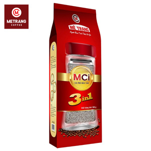 3-en-1 Poudre de café instantané du Vietnam avec des saveurs de sucre Caféiné Halal Certifié 500gr/Sac en gros pour adultes - Product Image 2