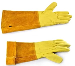 Gants de soudage Tig résistants à la chaleur pour hommes équipement de protection en cuir pour le travail quotidien et la cheminée Tig Mig Tig pour le travail - Product Image 2