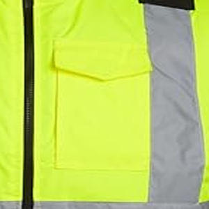 Combinaison de sécurité réfléchissante avec réflecteur T-shirt numérique personnalisé Impression veste orange haute visibilité - Product Image 2