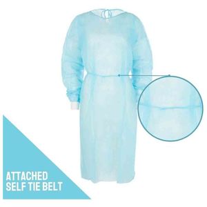 Venta caliente Unisex Doctor Enfermera No tejido Operación Teatro PP Uniforme Médico Bata Ropa para la venta - Product Image 4