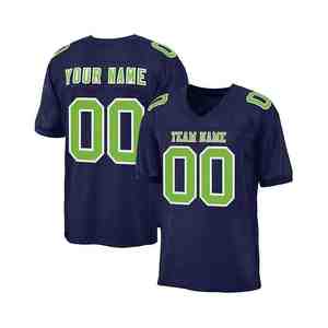 Ventes en gros de maillots de football américain cousus, différents modèles, uniformes pour hommes, maillots personnalisés avec nom et numéro d'équipe, logo - Product Image 1