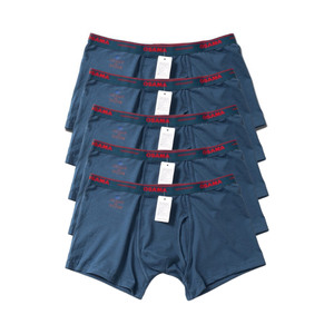 Vinh Hung Garment Factory's Custom Logo Men's Breathable Mid-rise <b>Boxer</b> Briefs Knitted Comfortable Various Colors ODM Supply - Product Image 1