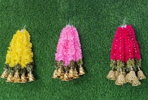 Jasmine cloche fleur guirlande Diwali Festival Floral chaîne plafond décor Haldi Mehndi toile de fond fête d'anniversaire événement décoration - Product Image 4