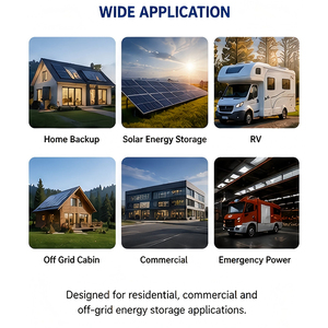 Armadio Batteria ad Alte Prestazioni per Accumulo Energetico Domestico, per Backup Solare, <span class=keywords><strong>Energia</strong></span> <span class=keywords><strong>Rinnovabile</strong></span> e Fornitura Elettrica di Emergenza - Product Image 5