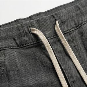 Pantalon en jean pour homme, logo personnalisé en gros, design tendance, décontracté, déchiré, troué, skinny, durable - Product Image 4