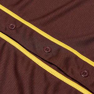 เสื้อเบสบอลสำหรับผู้ชายเสื้อเจอร์ซีย์เล่นเบสบอลระบายอากาศได้ดี - Product Image 5