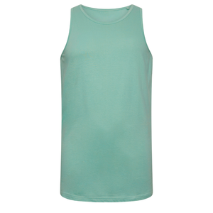 Camiseta sin Mangas para Hombre Talla Grande, Cuello Redondo, Largo Extendido, Diseñada en 100% Algodón, Lavable a Máquina, Chalecos al por Mayor Personalizables - Product Image 5