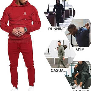 Haute qualité hommes coupe régulière 100% coton respirant écologique hiver survêtements Jogging porter des options de taille plus - Product Image 4