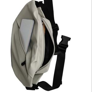 Wholesale OEM logo Nylon Water Proof Waist Fanny Men's Bag with Phone Pocket Main Pocket Anti-theft Bag - Product Image 3