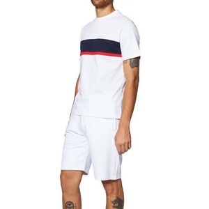 T-shirt à manches courtes à col rond pour hommes Vêtements décontractés Fashion Style Men T Shirts Prix de gros Summer Wear Cotton Solid Color Shirts - Product Image 3