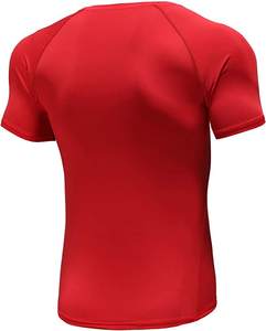 Men's Sports Active Running T Shirts <b>Short</b> Sleeves Quick Dry <b>Compression</b> Training Shirts - Product Image 3
