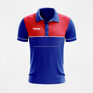 Precio al por mayor camiseta de los hombres baratos logotipo personalizado superventas de secado rápido hombres camiseta polos, polos de los hombres - Product Image 5