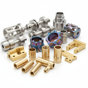 Tùy chỉnh CNC các bộ phận công CNC tùy chỉnh OEM CNC gia công tùy chỉnh CNC Brass tay áo Brass 5 trục CNC Titan lớp phủ CNC gia công - Product Image 1