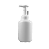 Flacon en mousse plastique série QR 200 ml-350 ml avec pompe et joint pour shampooing, lotion, cosmétiques, emballage personnalisable avec logo