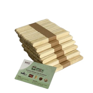 Palitos de Madera de Color Natural de Primera Capa para Uso Religioso, Palitos para Helado, Agitadores de Café, Depresores de Lengua, Tipo Magnolia - Product Image 1