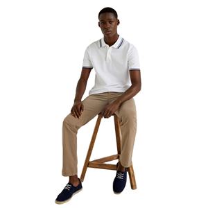 เสื้อยืดโปโลผู้ชายลายผ้าถักแขนสั้นออกแบบโลโก้ได้ตามต้องการ - Product Image 5