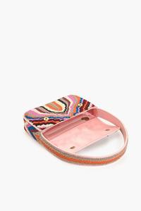 Handmade Summer Crossbody <b>Bag</b> Fashion for <b>Pink</b> Beaded Purse with Sunflower and Floral Design Handmade Beaded <b>Clutch</b> - Product Image 6