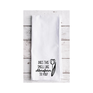 Toallas de té bordadas Rise & Shine de algodón 100% elaboradas éticamente en tema de golf Configuración de marca OEM certificada GOTS sostenible - Product Image 5