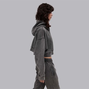 Sweat à capuche Boxy Fit pour femme doux, confortable et idéal pour les vêtements décontractés, les superpositions et les aventures en plein air en automne et en hiver - Product Image 2