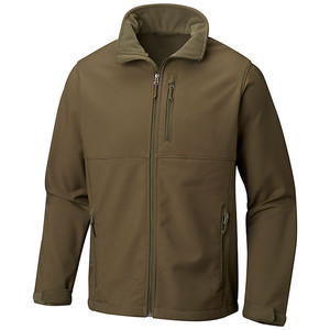 Wholesale Custom Softshell <b>Jackets</b> for <b>Men</b> Waterproof Windbreaker Stand Collar Front Outdoor Hiking Woven Fashion Supplier OEM - Product Image 3