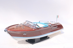 Super Riva lambLamborghini เรือสปีดโบ๊ทรุ่น Gia nhien งานหัตถกรรมทำจากไม้อะคาเซียธรรมชาติงานหัตถกรรมหนังสังเคราะห์ระดับพรีเมียม - Product Image 6