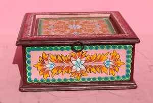 Handcrafted Wooden Small Trinket Box Hot Selling Gifts & Crafts Wooden Boxes <b>Wall</b> <b>Signs</b> Made In India - Product Image 3
