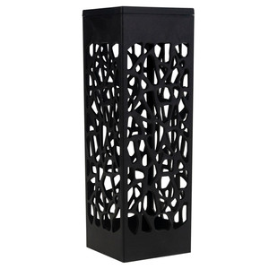 Lanterne solaire de jardin LED perforée martelée - Product Image 6