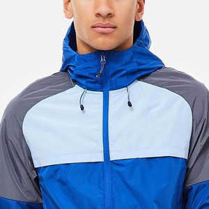 Ensemble de short d'hiver 2 pièces pour hommes de haute qualité coupe-vent en nylon respirant avec fermeture éclair et veste pour temps froid - Product Image 4