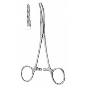 คีมห้ามเลือดแบบโค้ง BOB Rochester Pean ทำจากสแตนเลสทางการแพทย์ ขนาด 20 ซม. ได้รับการรับรองมาตรฐาน CE ระดับ I และ ISO13485 - Product Image 3