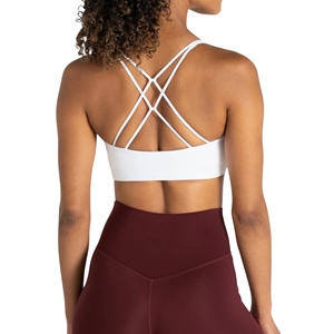 Top Deportivo Sin Costuras con Espalda Cruzada para Mujer, Talla Grande, Escote Profundo en V, Top Corto de Yoga con Soporte Alto, Transpirable, para Gimnasio y Correr - Product Image 2