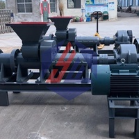 Machine extrudeuse automatique commerciale de briquettes de charbon de bois en poudre, marque Yunfan, moulage haute pression, capacité 200-380h/t, 380V