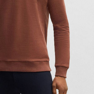 Sweat-shirt à col rond pour homme avec design à blocs de couleur, logo personnalisé, coupe décontractée, design de haute qualité, prix avantageux - Product Image 4