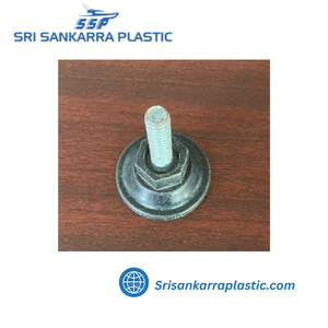 Pied de nivellement réglable / Support de nivellement pour machine, boulons M6 M8 M10, base en nylon, diamètre 27 mm, patins de pieds - Product Image 6