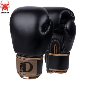 Cuero genuino Precio razonable Guantes de boxeo personalizados Guantes de boxeo con logotipo personalizado Guantes de boxeo a la venta