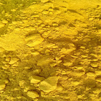 Fer jaune 313 céramique bâtiment prévention de la rouille peinture fer jaune oxyde inorganique Pigment ciment couleur