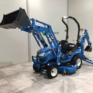 Tracteur de tondeuse à gazon LS assez utilisé avec chargeur frontal et pelleteuse à vendre | 2024 Tondeuse à gazon avec chargeur frontal et pelleteuse - Product Image 1