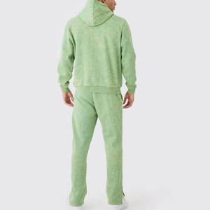 Chándal lavado y desteñido al sol de alta calidad, diseño personalizado, chándal lavado y desteñido al sol duradero - Product Image 2