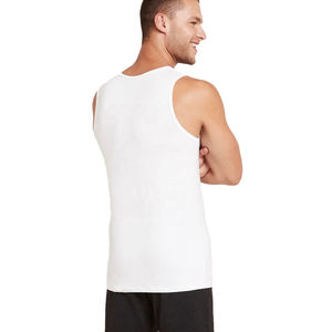 Camiseta de entrenamiento de gimnasio de verano para hombre, camiseta sin mangas atlética de nuevo estilo, Camiseta de punto de algodón para culturismo, entrenamiento físico de talla grande - Product Image 2