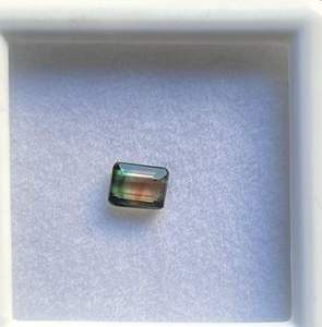 Turmalina Bio Natural Octogonal. Turmalina Bio de Color Natural Tallada. - Product Image 2