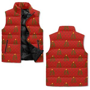 Unisex Nylon Sleeveless Puffer Padded Vest <b>Body</b> <b>Warmer</b> Custom Polyester Wadding Formal Winter Outerwear Zipper Closure Logo - Product Image 2