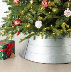 Elegante soporte para árbol de Navidad de hierro galvanizado con diseño clásico, decoración para el hogar, Año Nuevo, fiesta de Navidad. - Product Image 2