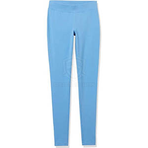 High Quality Active Workout Yoga Fitness <b>Leggings</b> for Women High Waisted Mid-Waist Pants with Solid <b>Pattern</b> - Product Image 6