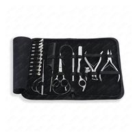 Nuovo Kit Professionale di Strumenti per Extension Capelli in Acciaio Inossidabile Chirurgico, Pinza per Rimozione Micro Anelli, Uncinetto per Dreadlock