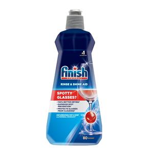 Finish Rinse and Shine Aid, 80 Lavages, Formule Avancée pour des Vaisselle et Ustensiles Brillants et Propres - Product Image 2